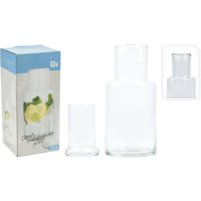 Excellente cruche d'articles ménagers avec verre à boire 1500ml