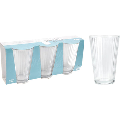Excellent ensemble de verres à boire pour articles ménagers 3 pièces 300ml