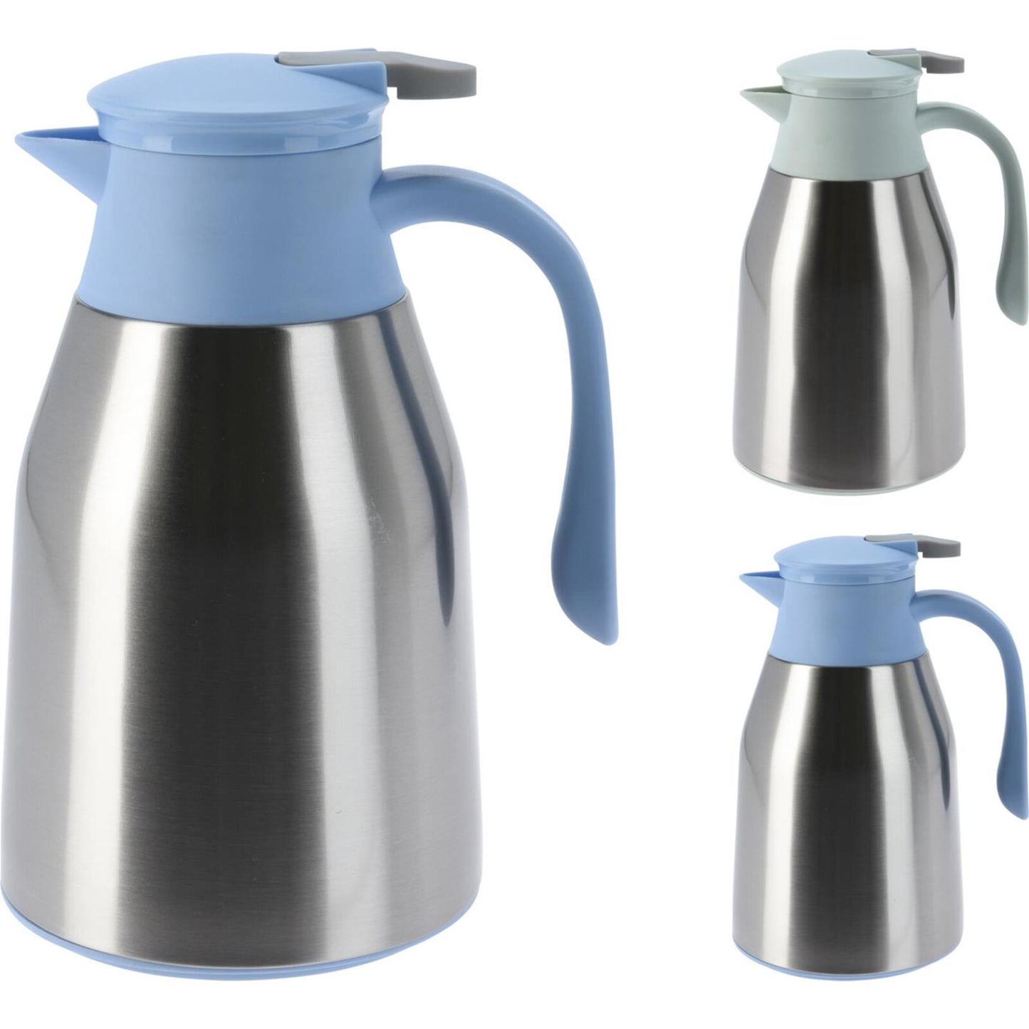 Excellente cafetière en acier inoxydable et plastique, articles ménagers, 1l