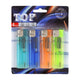 Briquet électronique 4 pièces sur carte