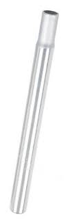 bougie fixe tige de selle 30,0 x 350 mm aluminium argent