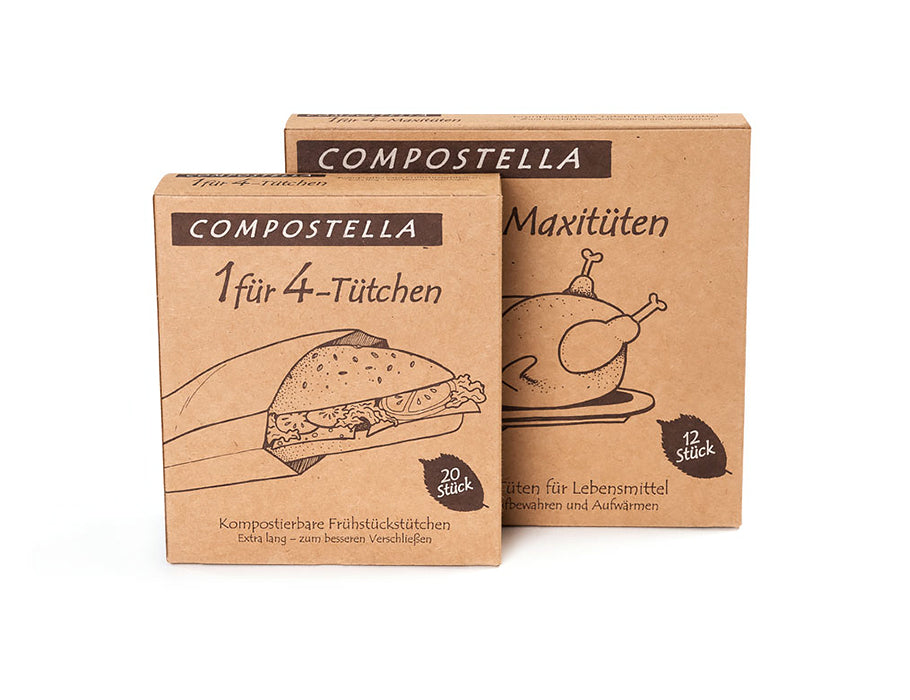 Compostela 4-en-1 Frais et sauvegardes petites 20 pcs.