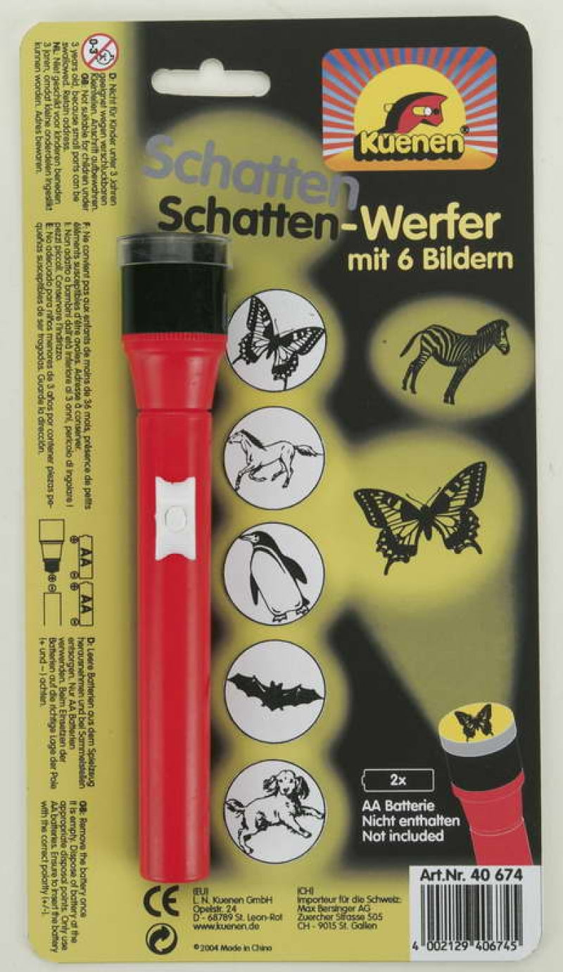 Lampe de poche Kuenen avec silhouette (2 ass.)