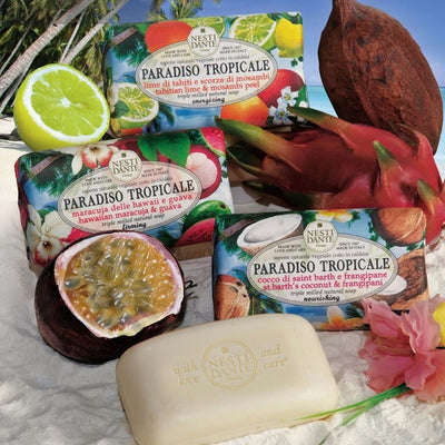 Nesti Dante Nesti Dante Paradiso Tropical Coconut Frangipani Savon 250gr.