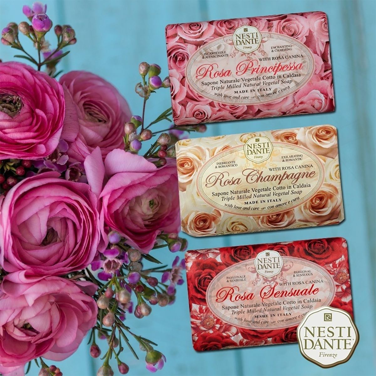 Nesti Dante Nesti Dante Rosa Campaign Soap 150gr.