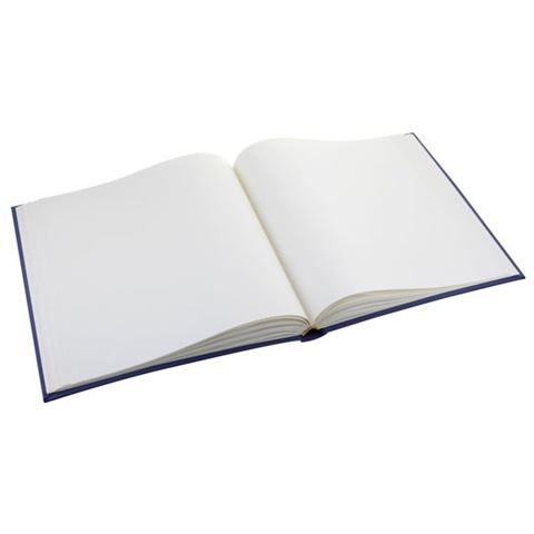 Album photo Zep OB313130 ​​Cotton Con Velina Blue avec 30 feuilles 31x31 cm