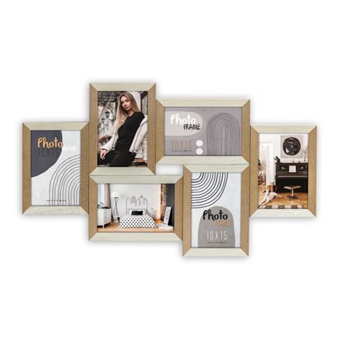 Frame photo Zep DN697W Vercelli White 6x 10x15 cm