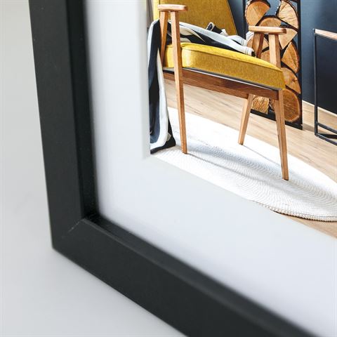 Frame photo Zep V5920B Niki Black 15x15 20x20 cm