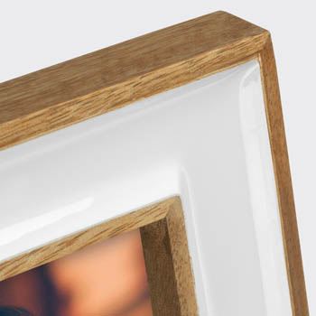 Frame photo ZEP XN368W VIENNE BLANC 15X20 CM