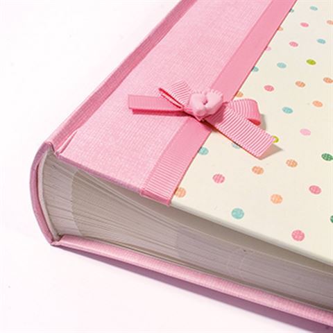 Zep KA242420 Album de pergamine 20 feuilles 24x24 cm rose