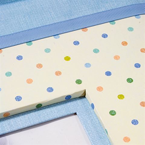 Zep KA323230 Album de pergamine 30 feuilles 32x32 cm bleu