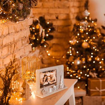Zep Christmas Foto Frame LS7764 Shinny 10x15 (23,5x5 H15) CM