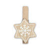 Kit de Noël Zep Clips en bois marron lk39b 8 pièces