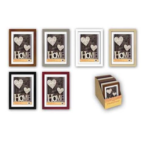 Zep M6565 Cadre en bois 30x40 cm Assorti 6 pièces
