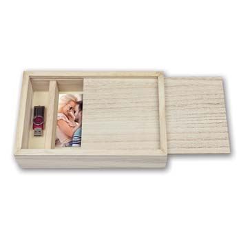 Boîte de rangement ZEP BRORN USB CX7568 pour photo 15x20 cm