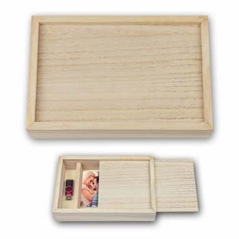Boîte de rangement ZEP BRORN USB CX7568 pour photo 15x20 cm