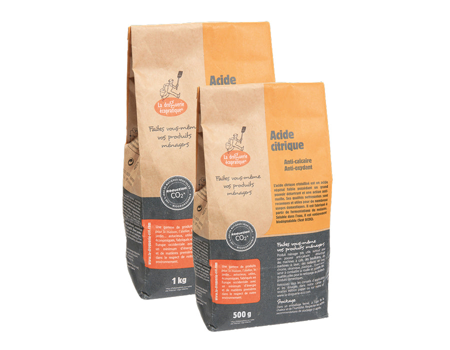 La Droguerie écologique acide citrique 1 kg