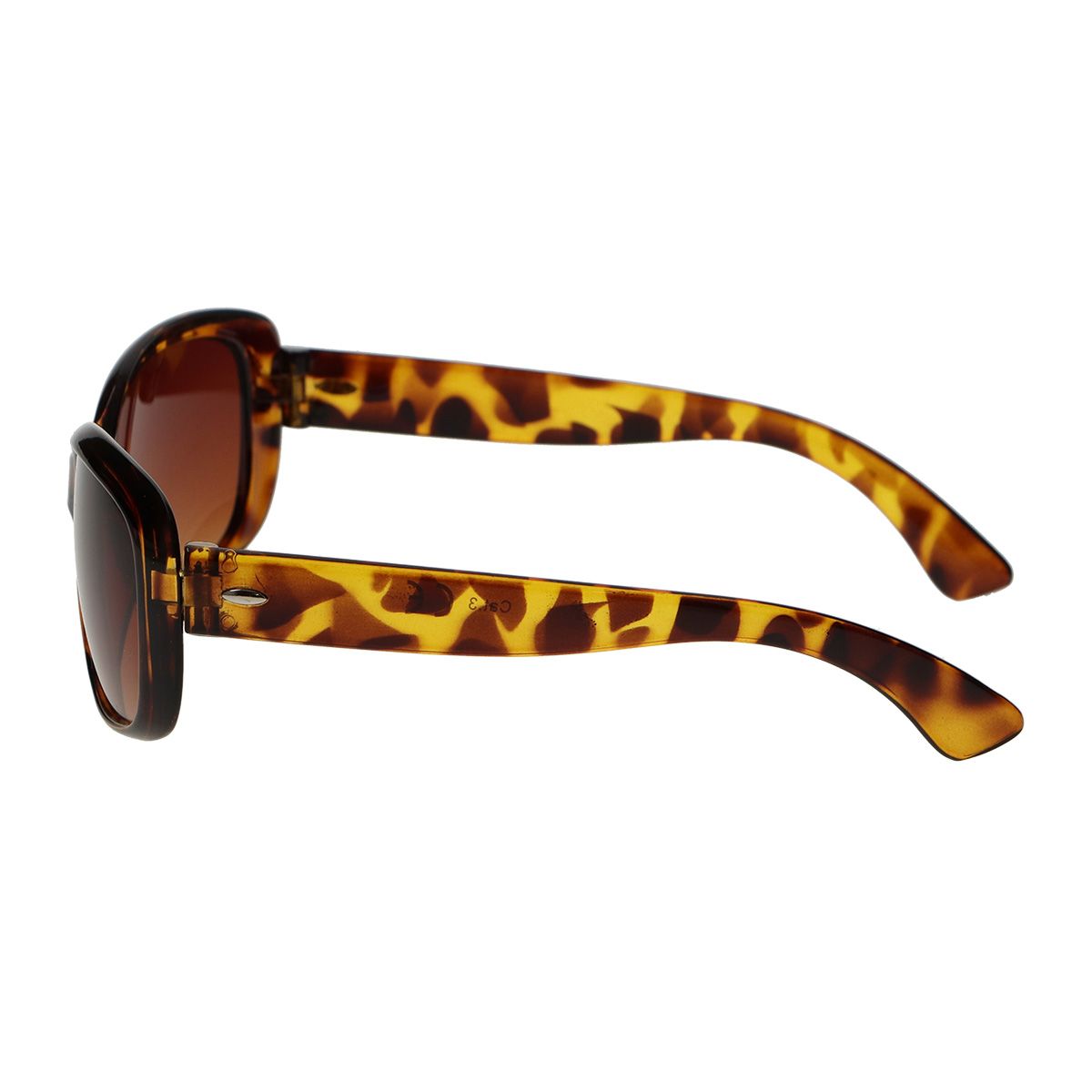 Spectrum Spectrum Lunettes de soleil ovales Tortoise Brown Mesdames