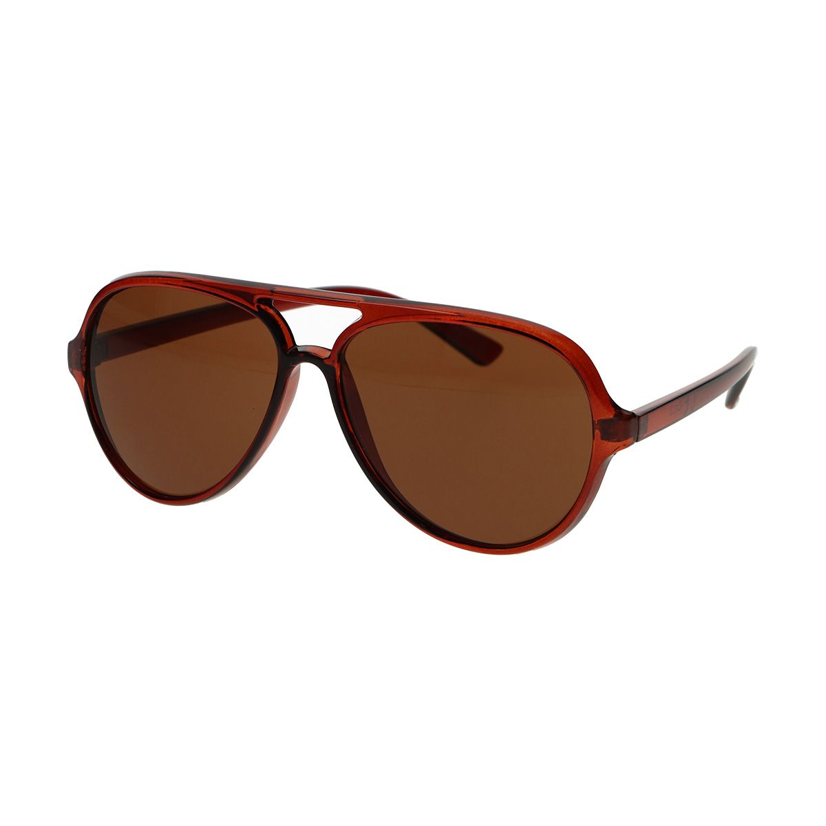 Spectrum Spectrum Lunettes de soleil Vintage Pilote Brown Mesdames