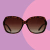 Spectrum Spectrum Lunettes de soleil ovale Great Gradient Brown Tortoise Dames