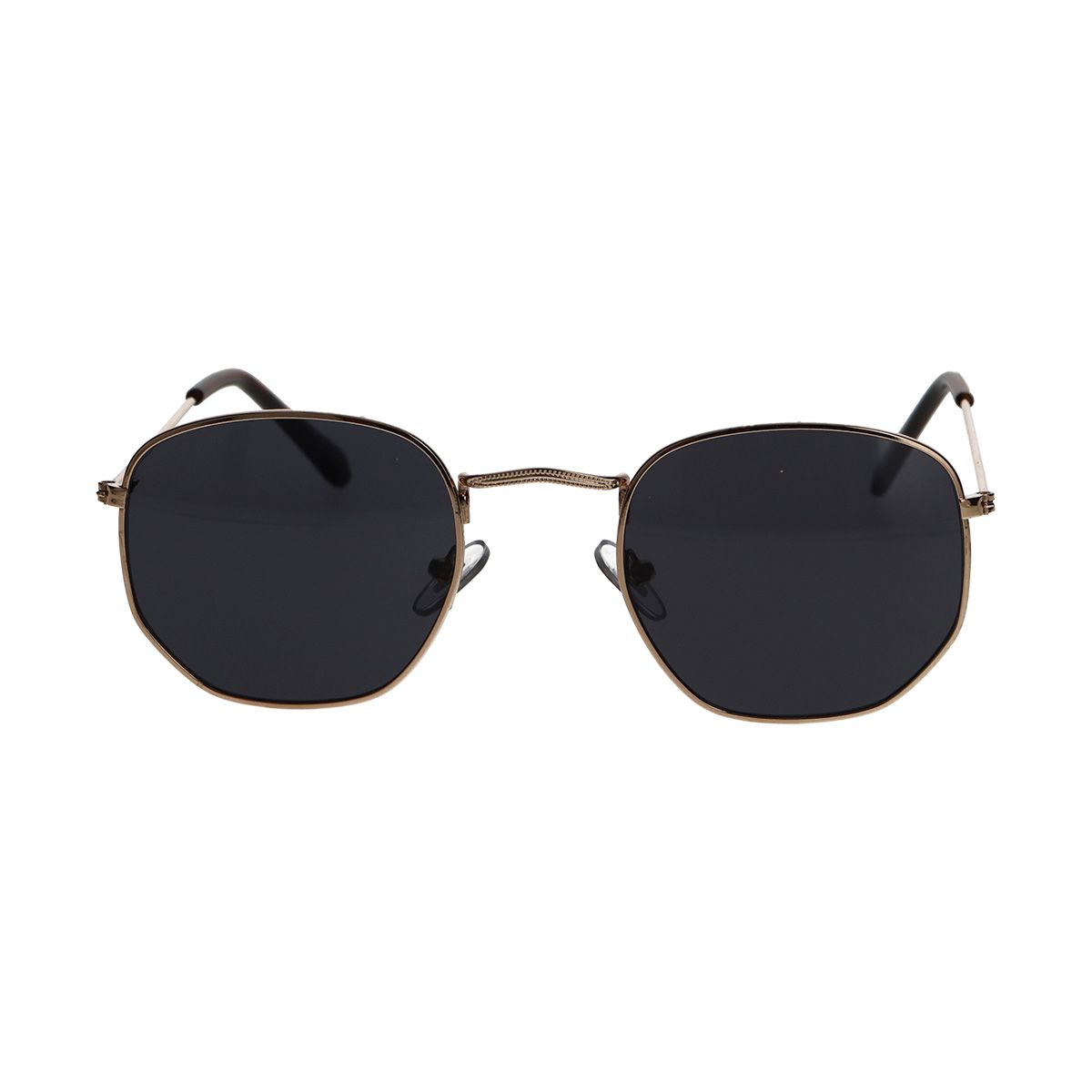 Spectrum Spectrum Lunettes de soleil en métal Hexagon Gold Hexagon Medames
