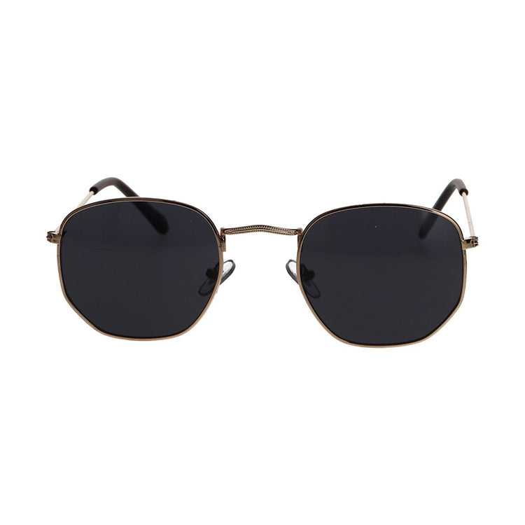 Spectrum Spectrum Lunettes de soleil en métal Hexagon Gold Hexagon Medames