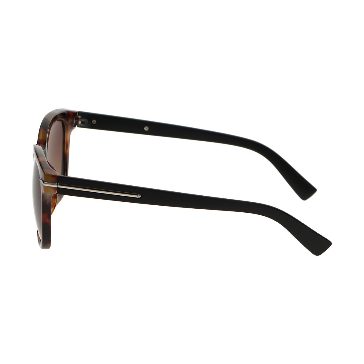 Spectrum Spectrum Sunglasses Square Tortoise Mat Black Ladies