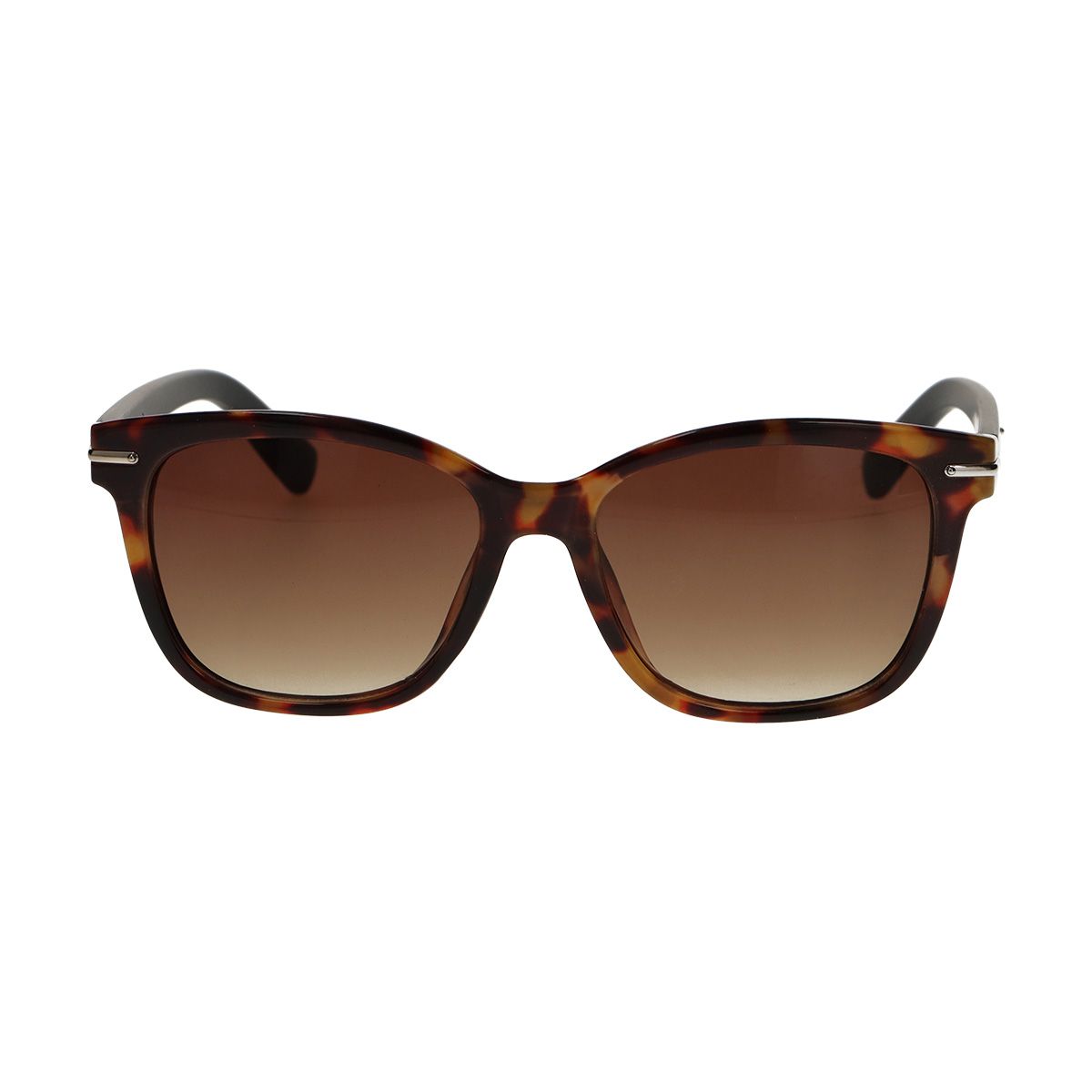 Spectrum Spectrum Sunglasses Square Tortoise Mat Black Ladies