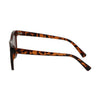 Spectrum Spectrum Lunettes de soleil Déclaration carrée Tortoise brillante dames