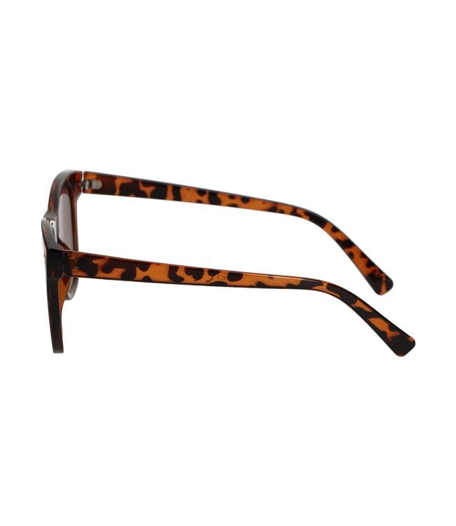 Spectrum Spectrum Lunettes de soleil Déclaration carrée Tortoise brillante dames