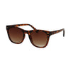 Spectrum Spectrum Lunettes de soleil Déclaration carrée Tortoise brillante dames