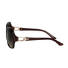 Lunettes de soleil spectre dames rondes brun foncé