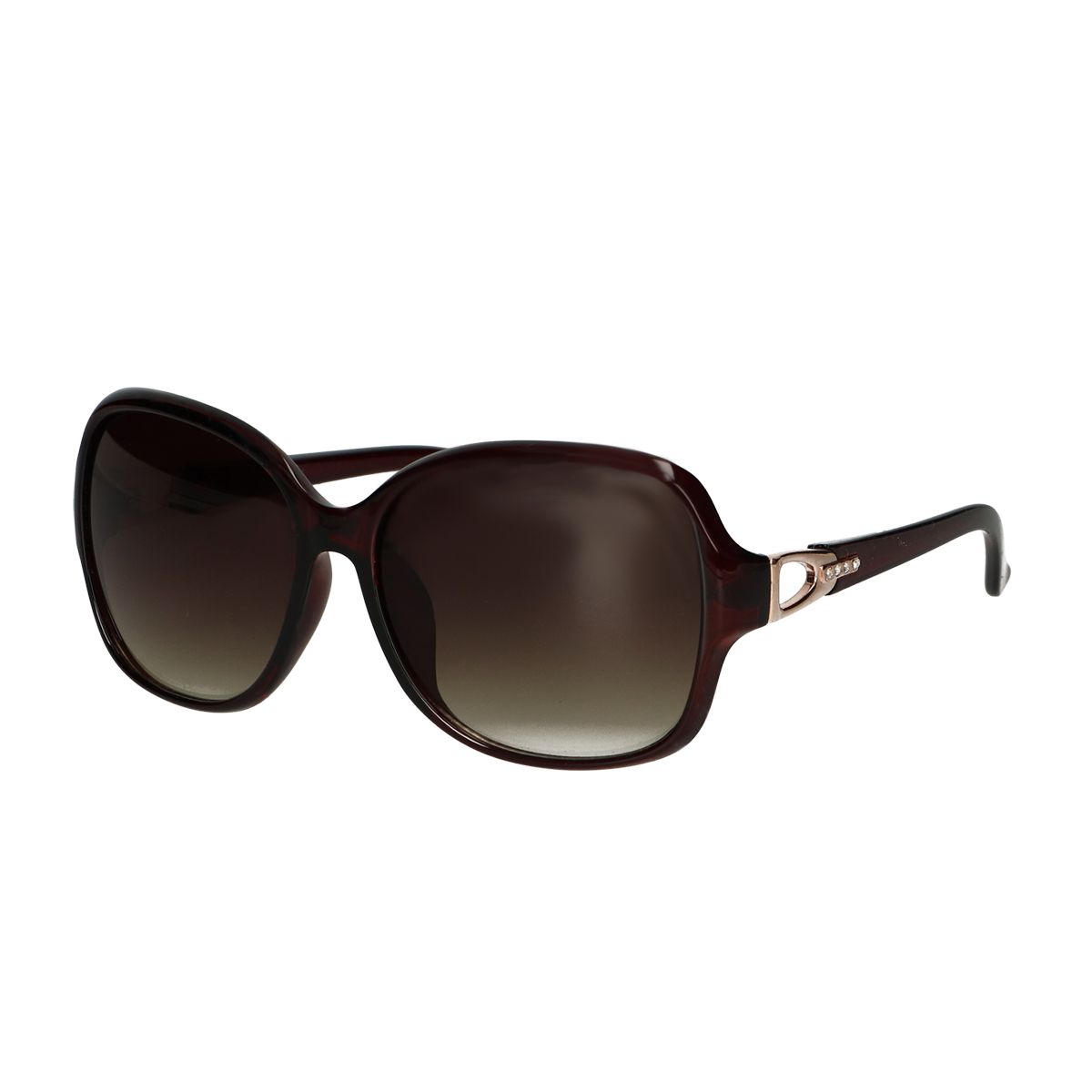 Lunettes de soleil spectre dames rondes brun foncé