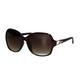 Lunettes de soleil spectre dames rondes brun foncé