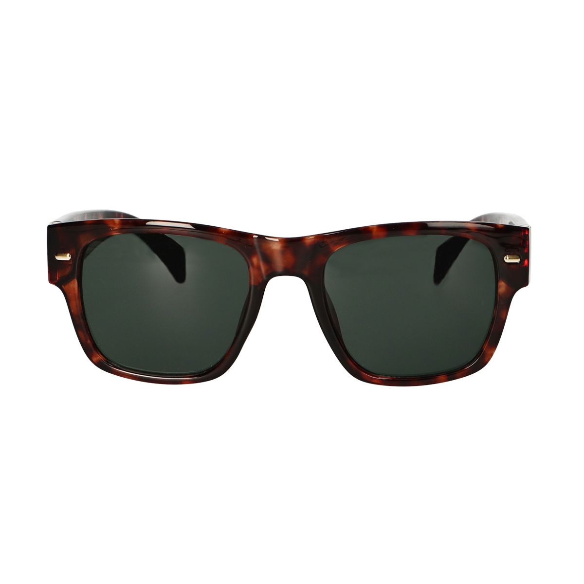 Lunettes de soleil spectre brun havanna larges dames