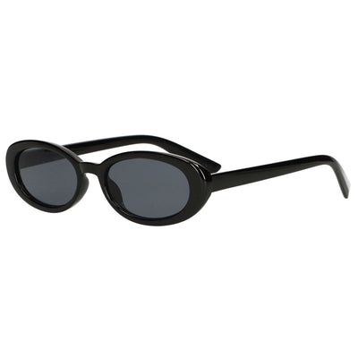 Lunettes de soleil Spectrum ovales verre fumé noir dames