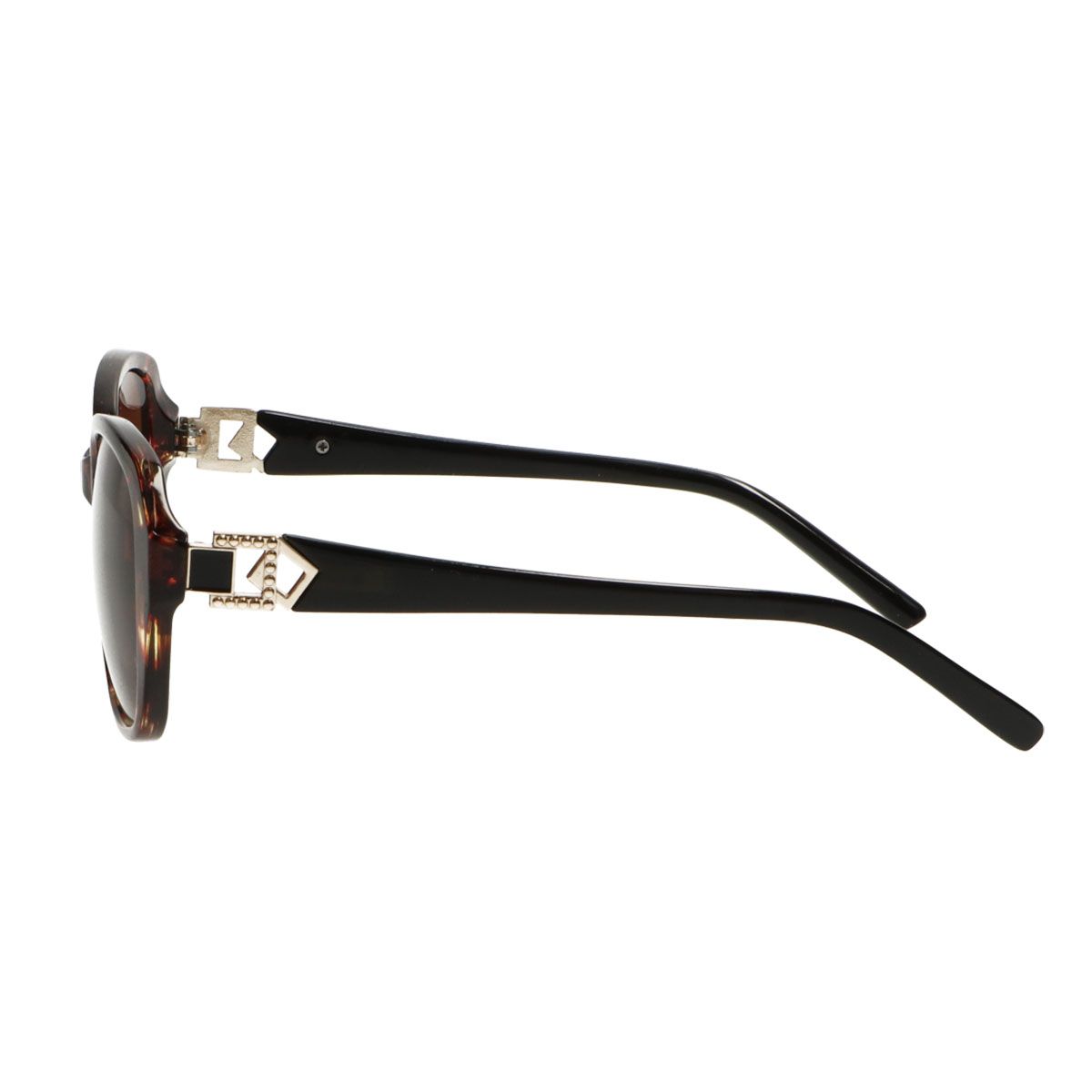 Lunettes de soleil Spectrum havane verre marron dames