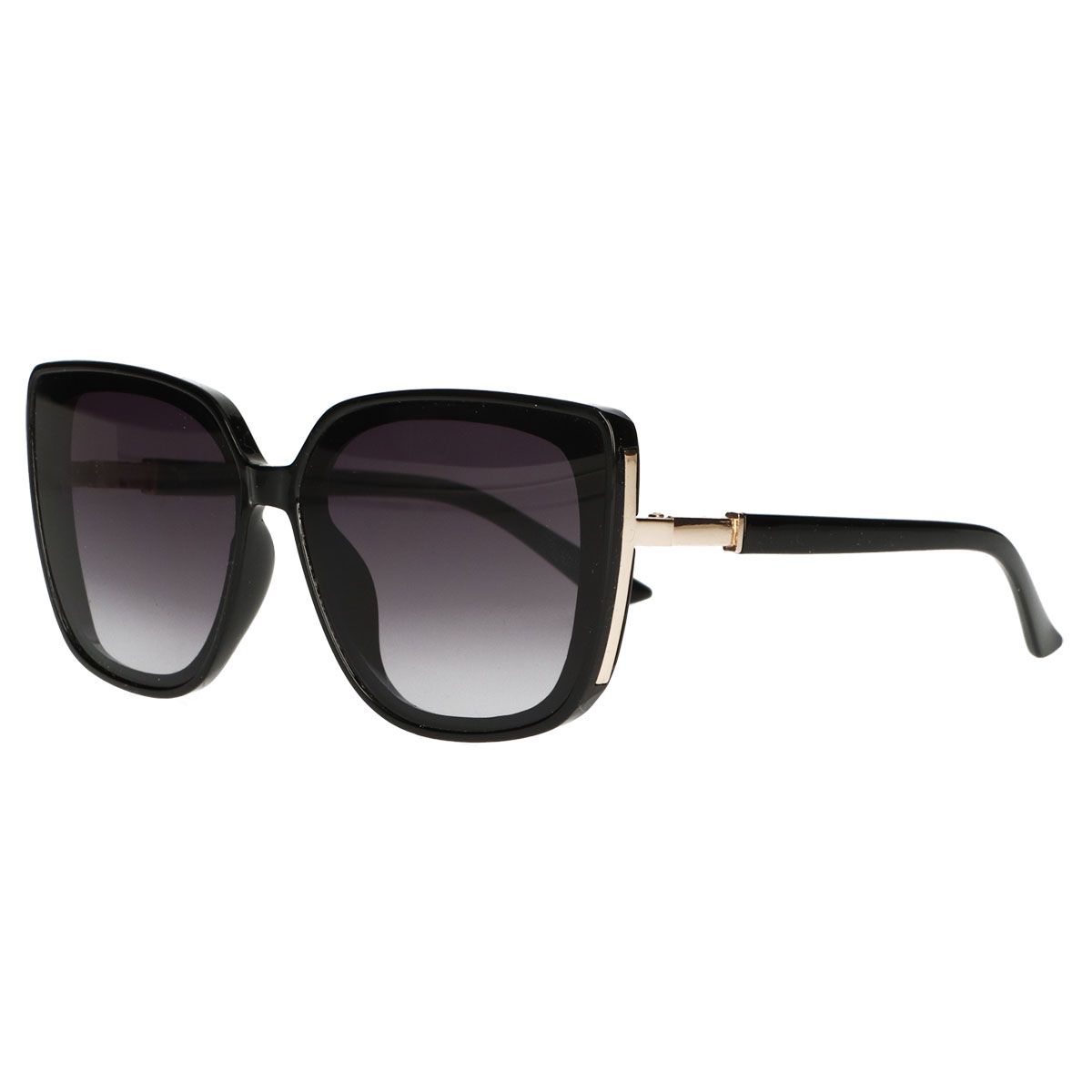 Lunettes de soleil Spectrum papillon noir verre fumé dames