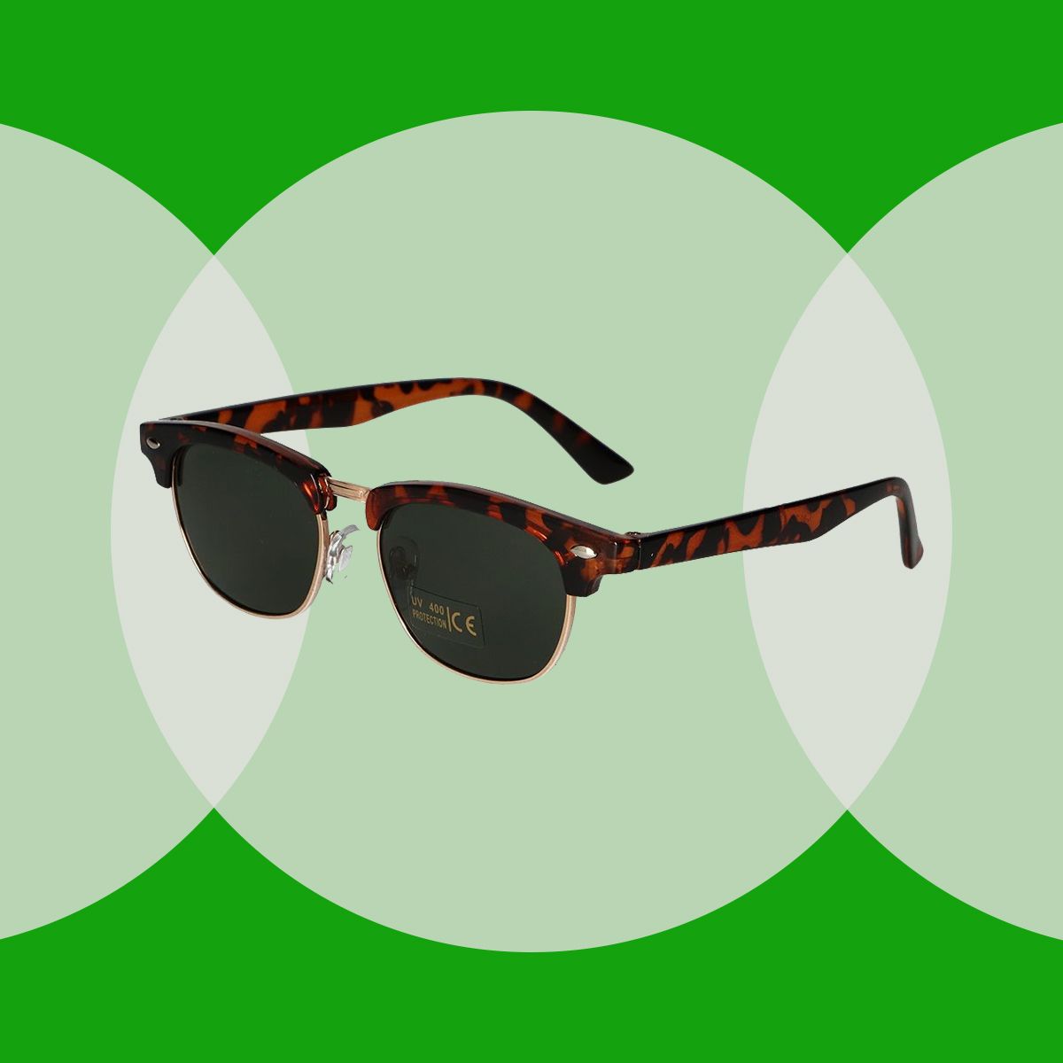 Spectrum Spectrum Sunglasses Boy Havanna Green Glass