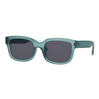 Spectrum Spectrum Lunettes de soleil transparent en verre fumé bleu unisexe
