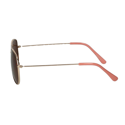 Lunettes de soleil Spectrum Pilote Brown Glass Rose Girls