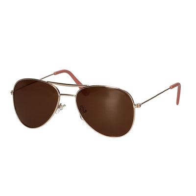 Lunettes de soleil Spectrum Pilote Brown Glass Rose Girls