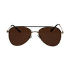 Spectrum Spectrum Lunettes de soleil Pilot Gold Black Brown Men