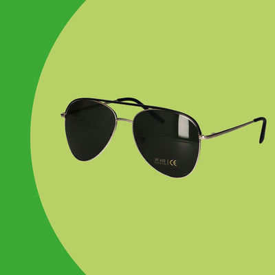 Spectrum Spectrum Lunettes de soleil pilote Gold Black Green Gentlemen
