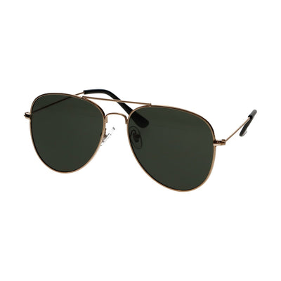 Lunettes de soleil Spectrum Spectrum Pilote Gold Green Gentlemen