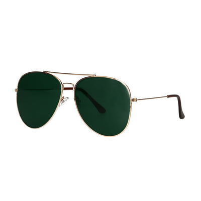 Lunettes de soleil Spectrum Pilot Gold Green Glass