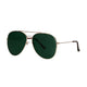 Lunettes de soleil Spectrum Pilot Gold Green Glass