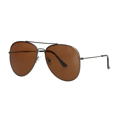 Lunettes de soleil Spectrum Pilote Silver Brown Verre