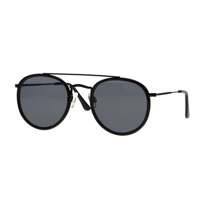 Spectrum Spectrum Lunettes de soleil Double Bridge Black Smoke Glass Men