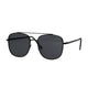 Spectrum Spectrum Lunettes de soleil Aviator Black Smoke Glass Men